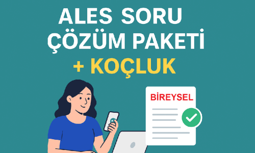 2026 ALES Koçluk Paketi (Aylık)
