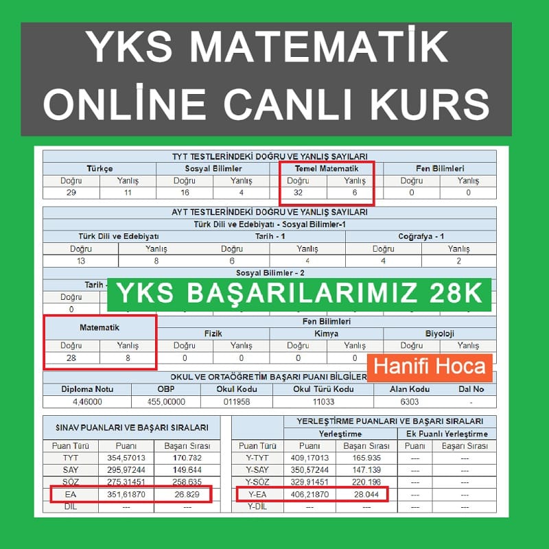 2026 TYT Online Canlı Dersler (Matematik Geometri)