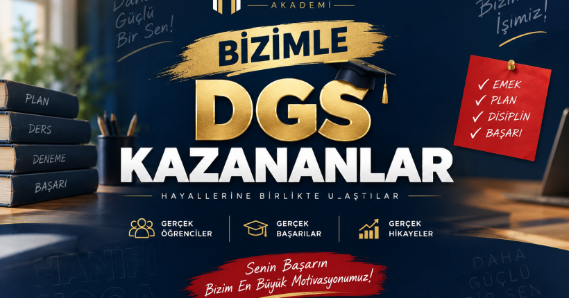 Bizimle DGS Kazananlar 2026