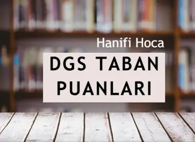 DGS Taban Puanları