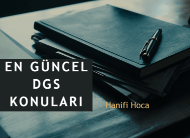 DGS Konuları ve Soru Dağılımı PDF 2025