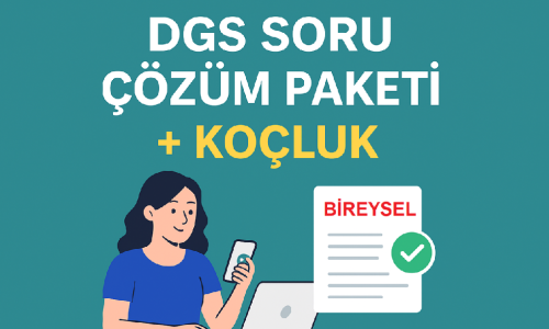 2026 DGS Koçluk Paketi (Aylık)