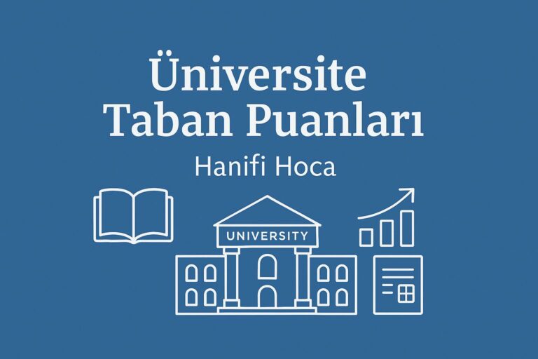 Biyokimya 2025 Taban Puanları ve Sıralamaları