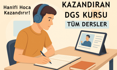 DGS Online Kurs 2026 (Tüm Dersler)