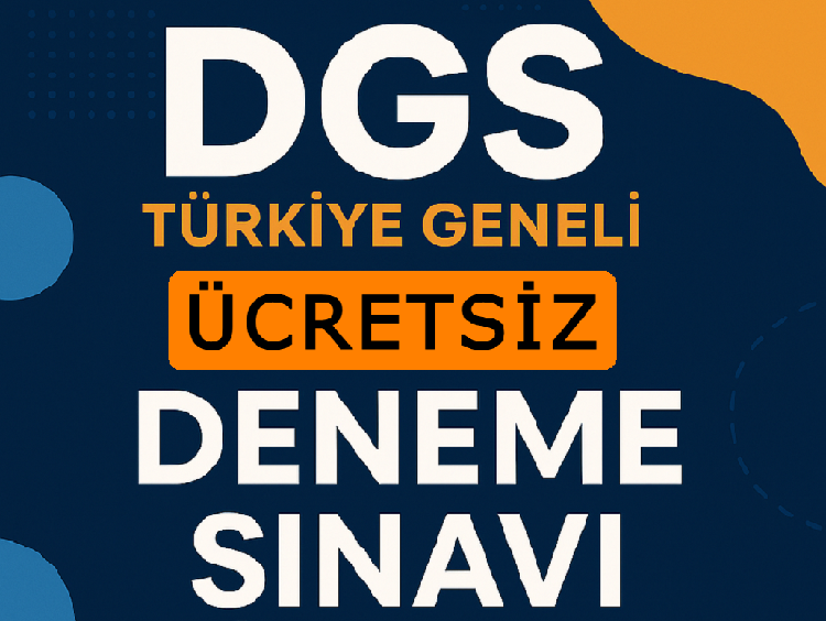 2026 DGS Türkiye Geneli Deneme Sınavı