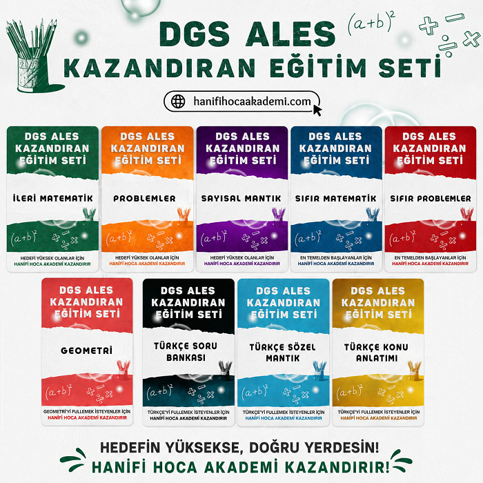 DGS 2027 Kitapları