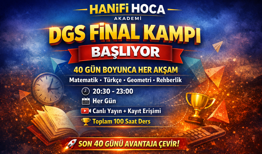 DGS FİNAL KAMPI