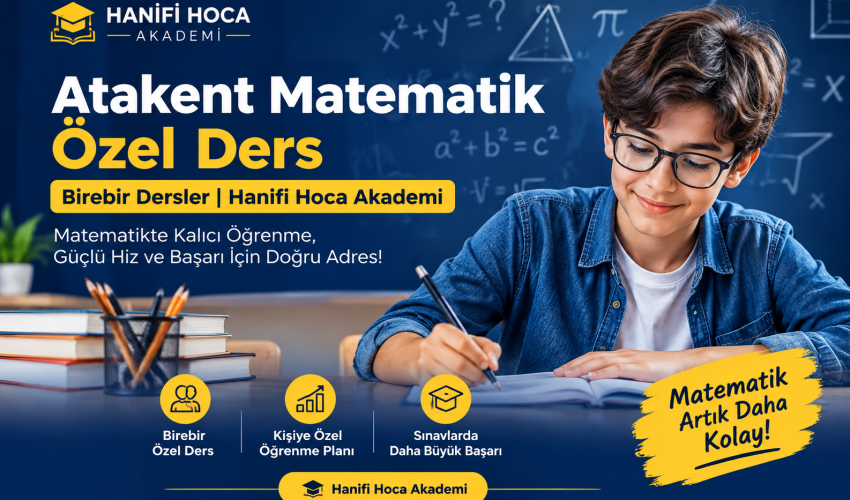 Atakent Matematik Özel Ders | Birebir Dersler | Hanifi Hoca Akademi