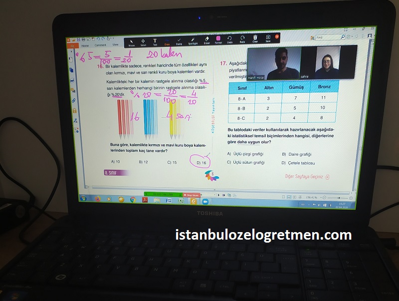 LGS matematik online özel ders - Bahçelievler Hanifi Hoca Akademi